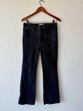 Madewell 28” Women's Charcoal Mid-Rise Kickout Jeans